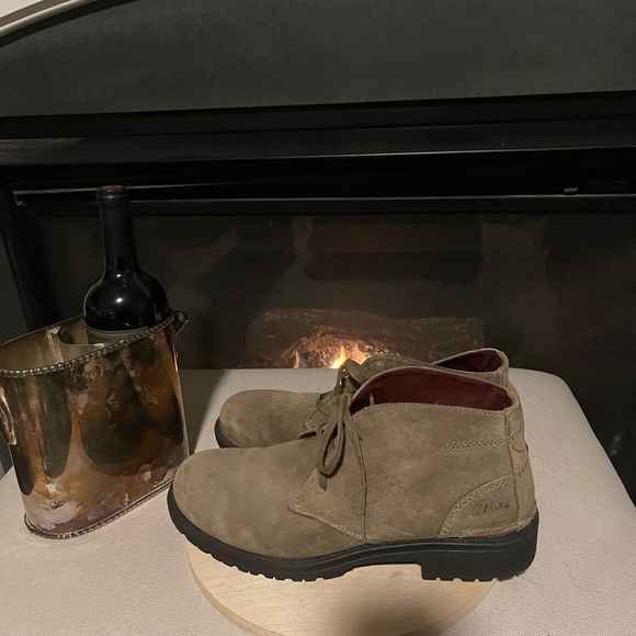 Clarks | Suede Boots